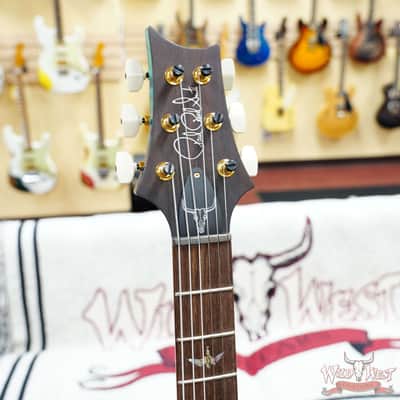 PRS Wild West Guitars 25th Anniversary Limited Run Wood Library Artist Package Custom 24 Piezo Laguna (Private Stock Color) 8.40 LBS (US Only / No International Shipping) image 7