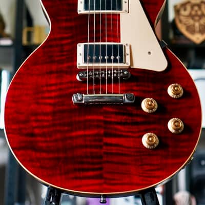 7.4lb! Gibson Les Paul Standard Plus Wine Red 2007 image 1