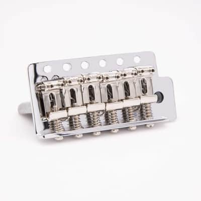 Tone Ninja 6 Point Strat-style Tremolo kit, Steel Saddles, 40mm block, Chrome image 6