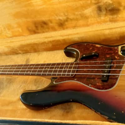 Fender Jazz Bass – 1964 – All Original (Except Nut) – Excellent Condition – Pre-CBS Vintage – With Case image 1