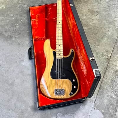 Fender Precision Bass guitar 1978 Natural original vintage USA p image 5