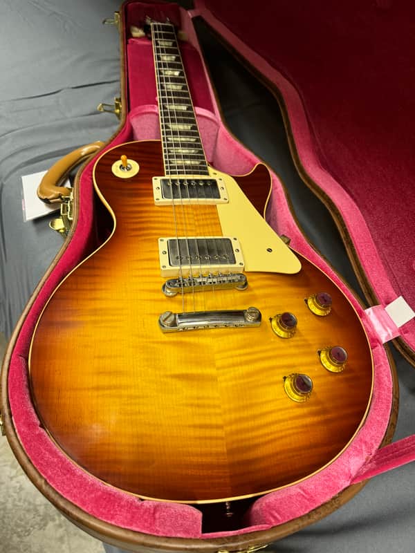 Gibson Custom Shop 60th Anniversary '60 Les Paul Standard Reissue V2 2020 - #001591 Tomato Soup Burst image 1