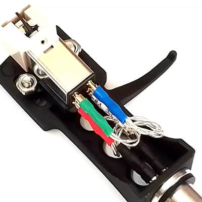Litz Wired Headshell & AT 3600L Cartridge For Lenco L 3807, L 3808, L 3809, L 3810, L 80usb, L 92WA, LBT 190, L 400, L 401, L 435, L 450 Vinyl Record Players Decks Turntables. (2020) image 3