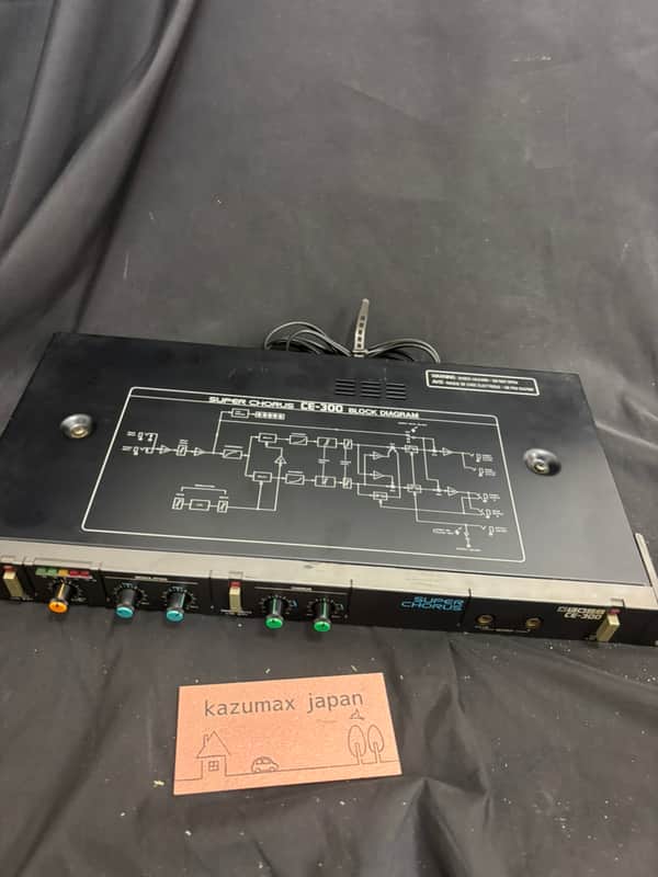 BOSS CE-300 Super Chorus Rackmount Guitar Bass Effect Processor Tested image 1