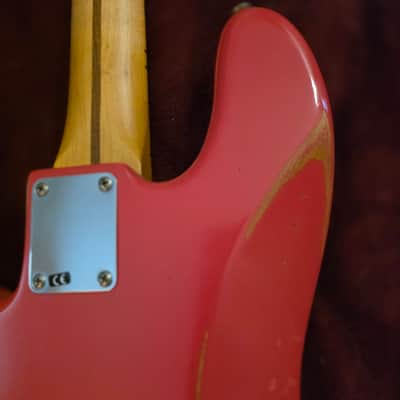 Fender Road Worn '50s Precision Bass 2009 - 2016 - Fiesta Red image 10