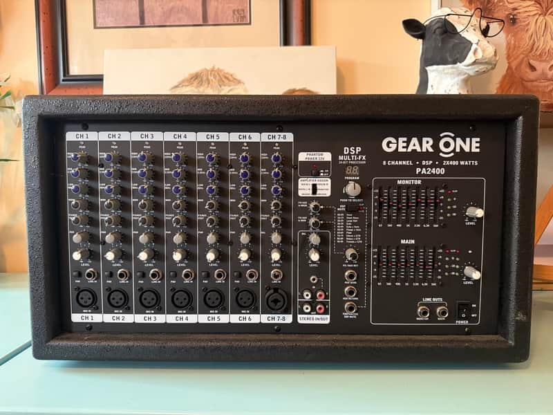 Gear One PA2400 / Kustom PA System image 1