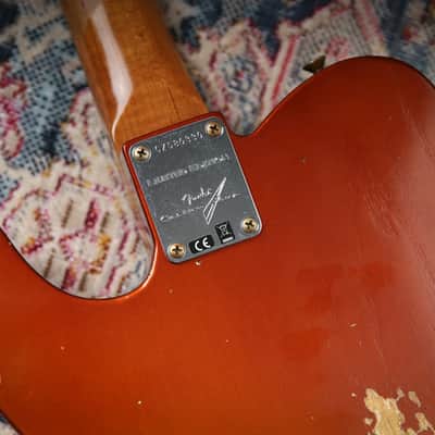 2024 Fender Custom Shop LTD 60s Tele Jazzmaster Bigsby Burnt Copper Relic image 22