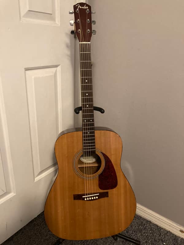 Fender DG-7 Acoustic Guitar - Natural image 1