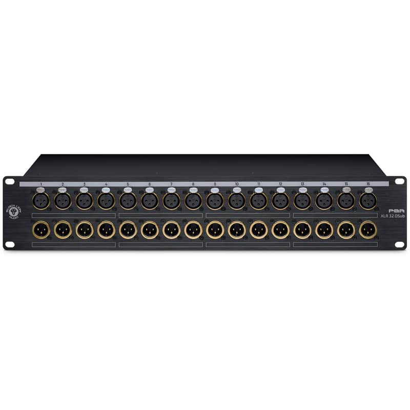 Black Lion Audio PBR XLR 32 DSub Patchbay image 1