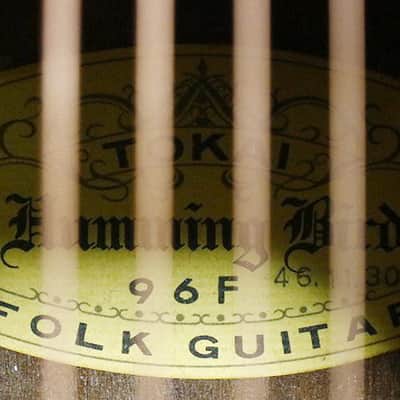 1971 made Vintage Tokai Humming Bird 96F Acoustic Guitar Made in Japan image 9
