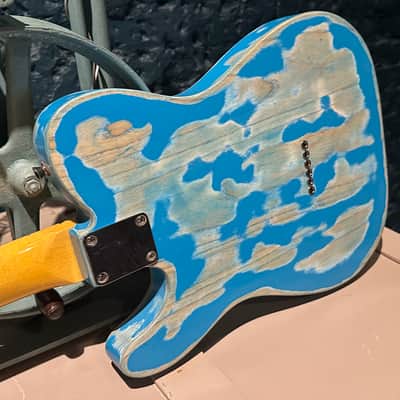 G&L Fallout Esquire 2020’s - Steel Top Blue Relic image 10