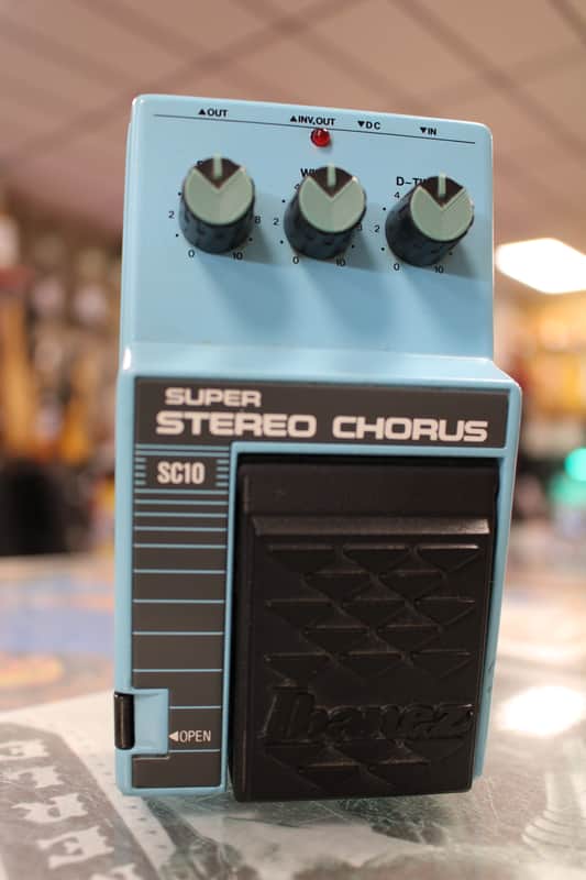 IBANEZ "POWER SERIES" SUPER STEREO CHORUS SC10 80'S - SKY BLUE image 1