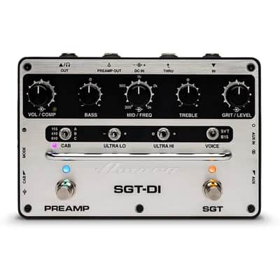 Ampeg SGT-DI Bass Preamp / DI 2023 - Present - Silver / Black image 1