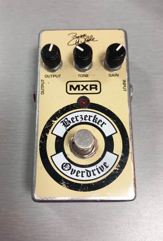 MXR ZW44-B Berzerker Overdrive Zakk Wylde Signature | Reverb UK