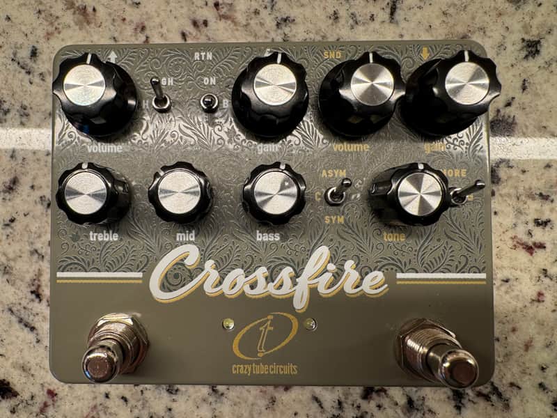 Crazy Tube Circuits Crossfire 2021 - Present - Olive image 1