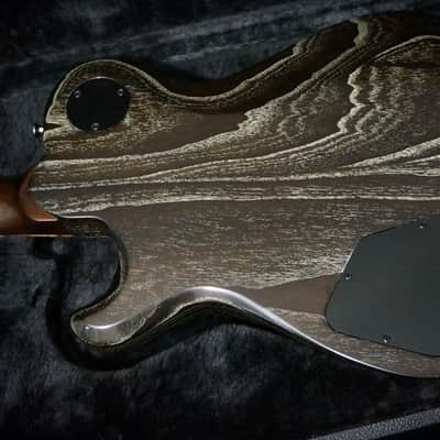 Knaggs Guitars Kenai Swamp Ash in Dark Side Drift with Pale Moon Ebony Fretboard & Navajo Sun Inlays image 10