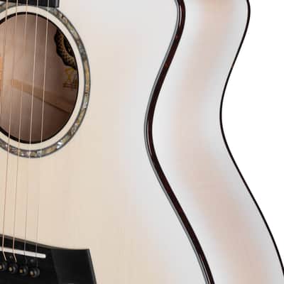 Taylor 614ce 50th Anniversary Limited Edition Acoustic Electric Guitar, Trans White image 7