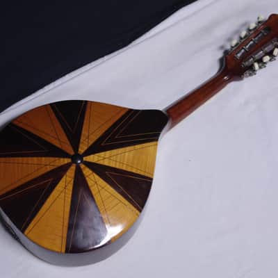 Vintage Dofra ? Western Germany bowl back Mandolin with Hard Case image 8