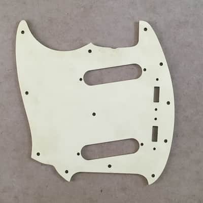 Aged Vintage Reissue USA Relic Pickguard Fender Mustang Guitar Aged Cream Pearl image 20