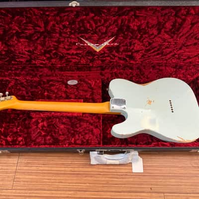 Fender Custom Shop '63 Reissue Sonic Blue Telecaster Relic image 4