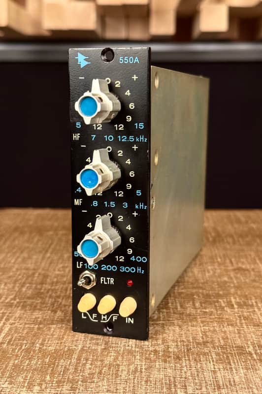 Vintage 1970s API 550A-1 500 Series Equalizer. Similar to 550A. 550 A A-1. Unit 5 image 1