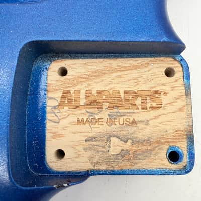 Allparts USA Jazzmaster Body Alder Nitro Relic Light bb6509 image 9