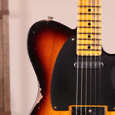 Fender Custom Shop Nocaster 1951 Heavy Relic - Maple Fingerboard, 2-Tone Sunburst image 5