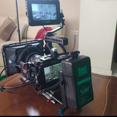 Blackmagic Design Bmpcc 4k Combo & Green Screen & Lighting image 3