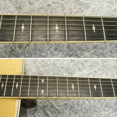 Vintage 1970's Yamaha FG-351B 636mm Scale length Acoustic Guitar Made in Japan image 5