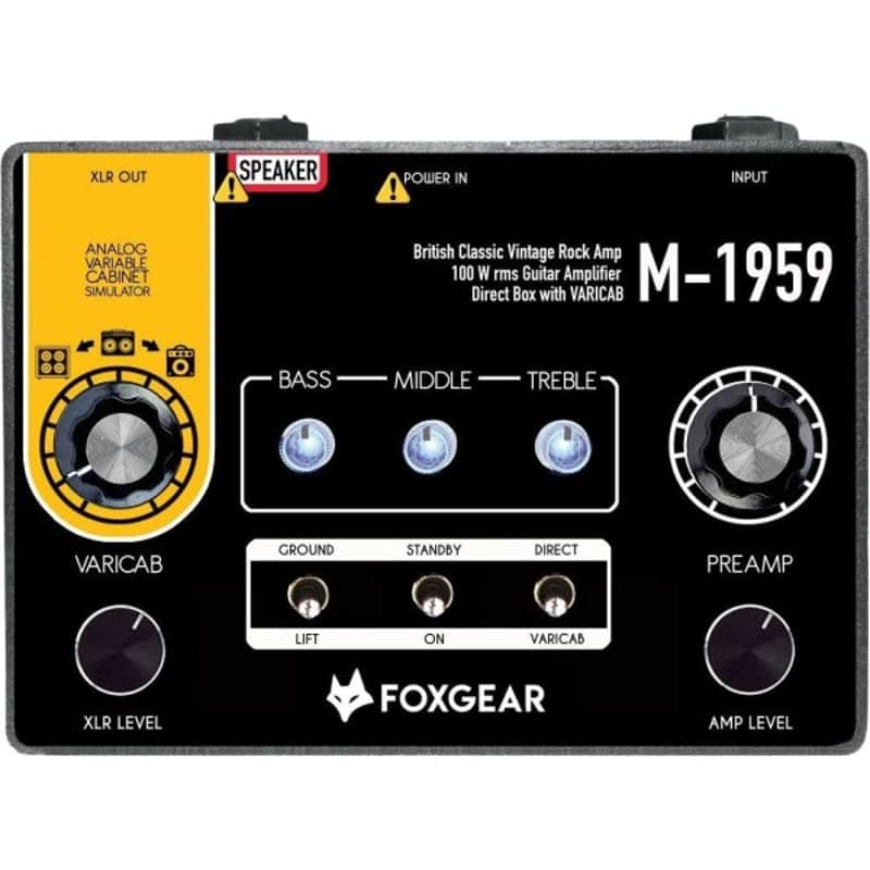 Foxgear M-1959 Mini Amp British Classic Rock B-Ware image 1