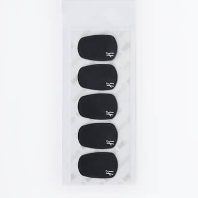 Rico RMP01B Reserve Mouthpiece Patches Black, (5-Pack)