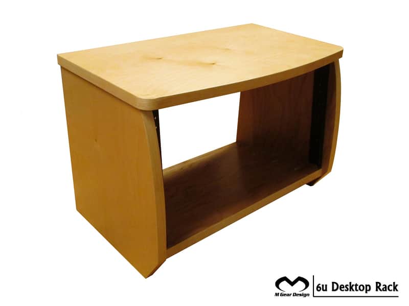 M Gear Design - Recording Studio Audio Equipment Desktop Rack - 6u image 1