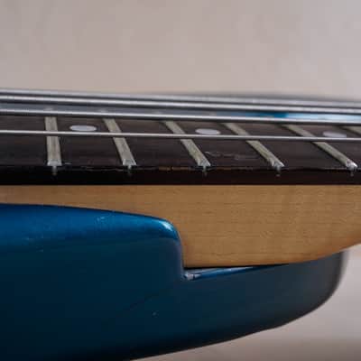 Ibanez TRB Bass 1991 Ice Blue Metallic Fujigen Factory MIJ Made in Japan w/ Bag image 16