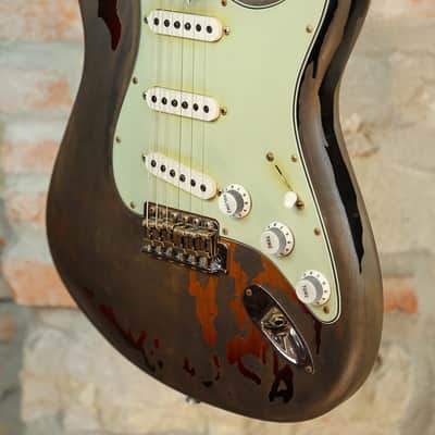 FENDER CUSTOM SHOP Stratocaster Rory Gallagher Signature Heavy Relic - 2024 - 3T Sunburst image 13