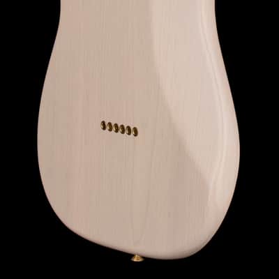 Fender Custom Shop Limited Edition 1954 Hardtail Stratocaster Deluxe Closet Classic - Dirty White Blonde #0341 image 9