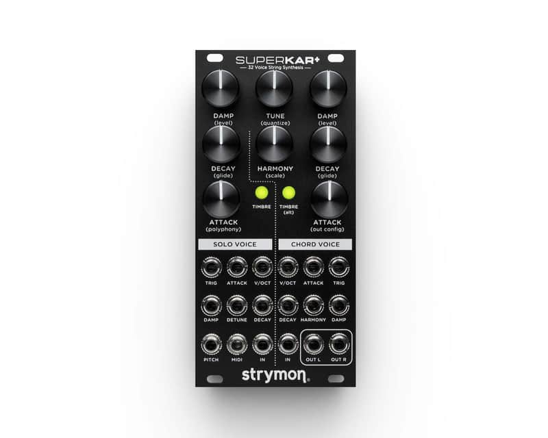 Strymon SuperKar+ 32 Voice String Synthesis Eurorack Module image 1