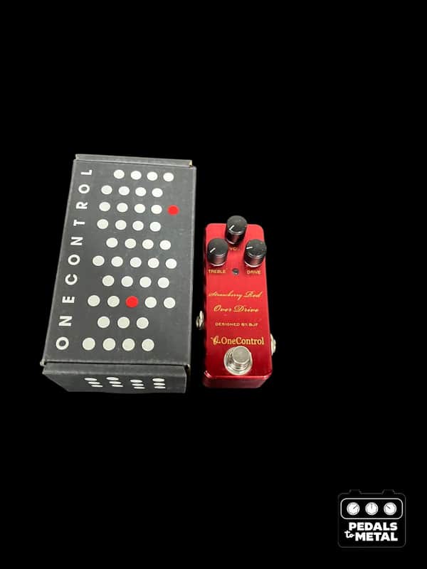 One Control Strawberry Red Overdrive -x17275 image 1