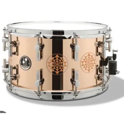 Sonor SSD 1408 DC Danny Carey(with original hard case)Signature 14x8" Bronze Snare Drum 2009 - 2011 - Bronze image 3