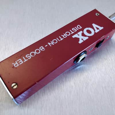 Vox V816 Distortion Booster Fuzz 1965 Red image 2