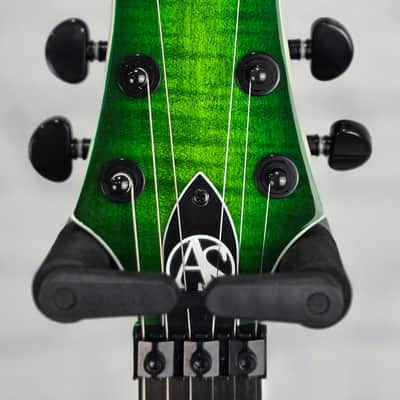 ESP LTD AS-1 Alex Skolnik 6 String Floyd Rose Electric Guitar Lime Burst image 6
