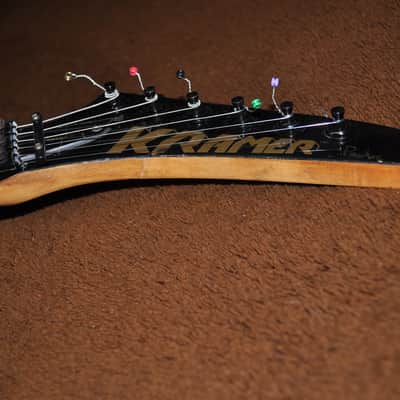 Kramer Proaxe Deluxe 1989 Metallic Blue image 9