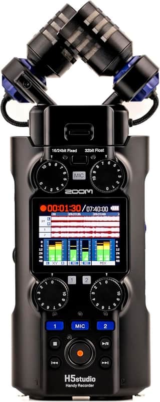 Zoom H5Studio 4 Plus Track Handy Recorder with 32-Bit Float Recording image 1