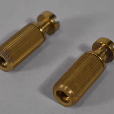 1980s Schecter USA Stoptail Studs And Bushings Set Brass NOS image 2