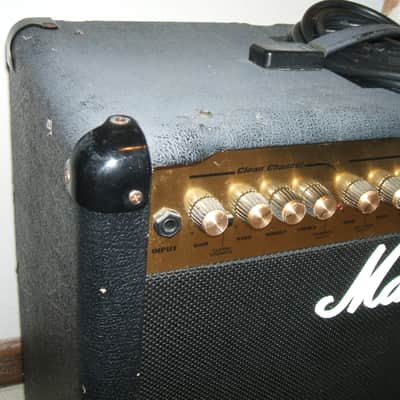 Marshall MG MG100DFX 2-Channel 100-Watt 1x12 Solid State Guitar Combo 2004 - 2008 - Black image 2