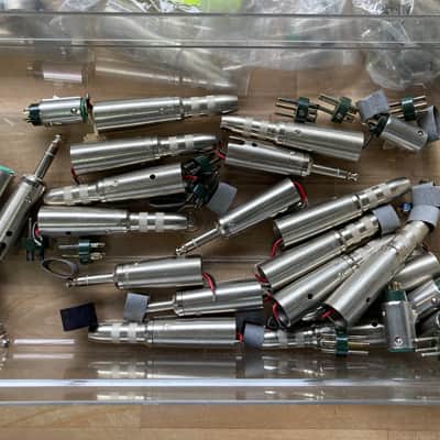 Box of XLR and 1/4in Adaptor/Cable PARTS image 1