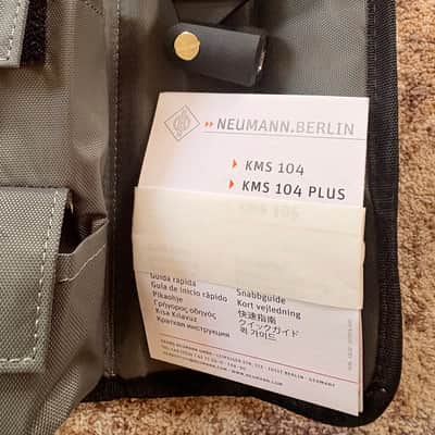 Neumann KMS 105 mt Handheld Supercardioid Condenser Microphone 2006 - Present - Matte Black image 3