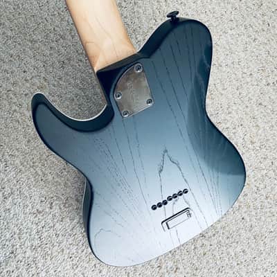 FGN J-Standard Iliad JIL72ASHDEG 7-String Electric Guitar w/ Bag - Open Pore Black image 11