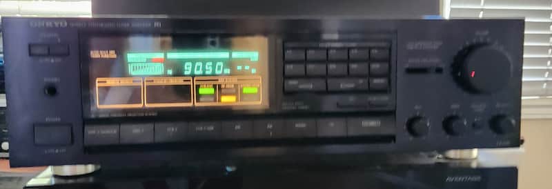 Onkyo Vintage Onkyo TX-840 Quartz Synthesized Tuner Amplifier AV Receiver 80s image 1