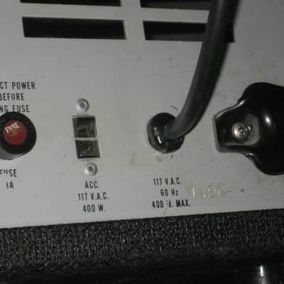 Sunn Concert P.A. Control Amp, Pro Refurbed Vintage Solid State LOUD image 10