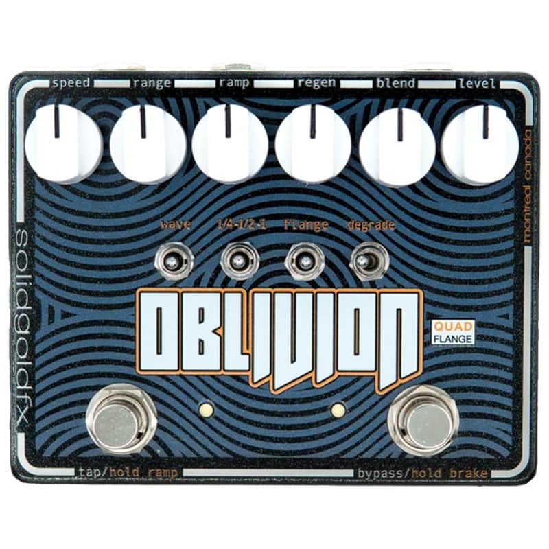 SolidGoldFX Oblivion Quad Flange Pedal (Open Box) image 1